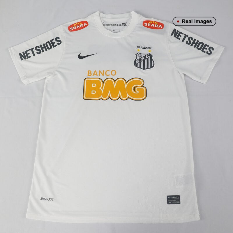 Vintage Soccer Jersey Santos FC Home 2012