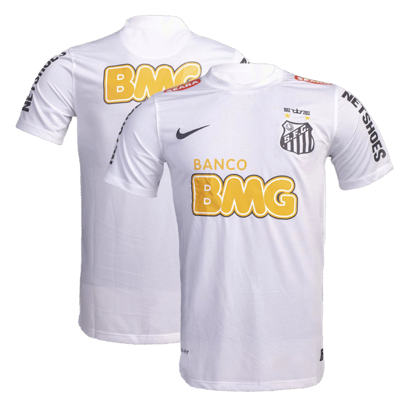 Vintage Soccer Jersey Santos FC Home 2012