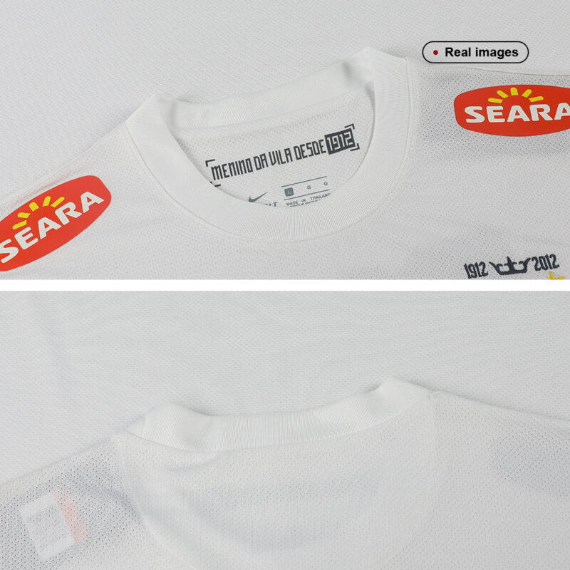 Vintage Soccer Jersey Santos FC Home 2012