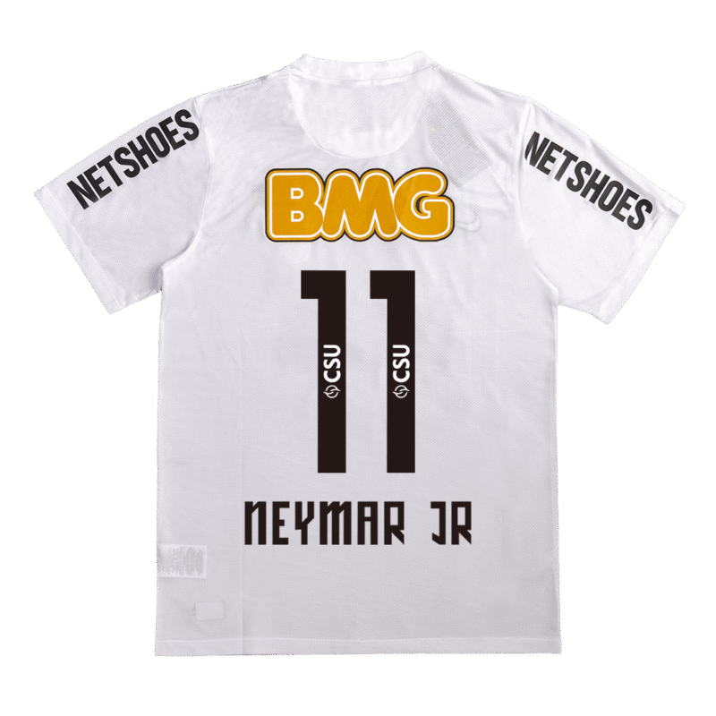 Vintage Soccer Jersey NEYMAR JR #11 Santos FC Home 2012