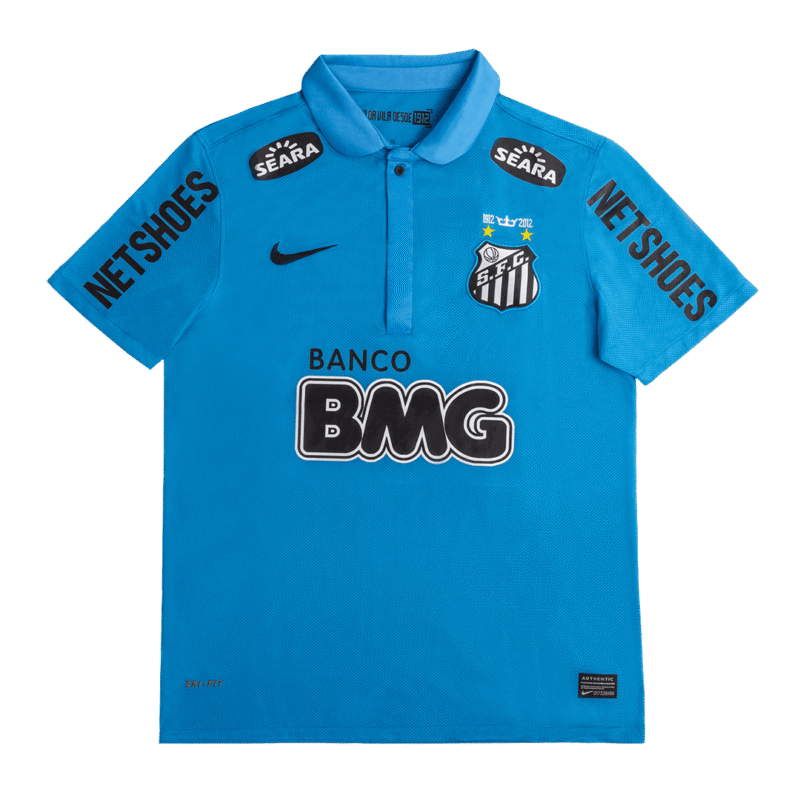Vintage Soccer Jersey NEYMAR JR #11 Santos FC Third Away 2012