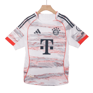 MÜLLER #25 Bayern Munich Away Authentic Soccer Jersey 2025/26