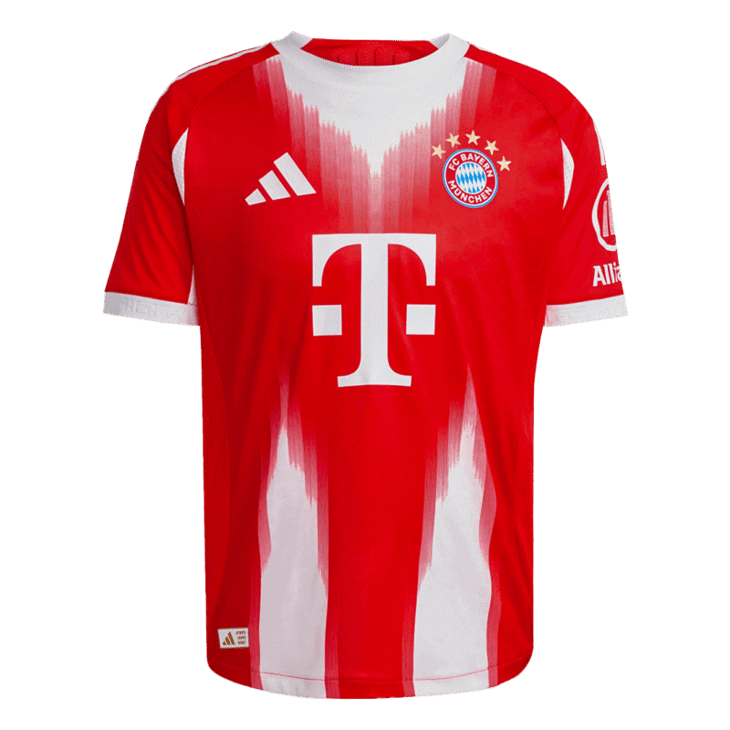 LUIS DÍAZ #14 Bayern Munich Home Authentic Soccer Jersey 2025/26