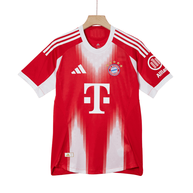 LUIS DÍAZ #14 Bayern Munich Home Authentic Soccer Jersey 2025/26
