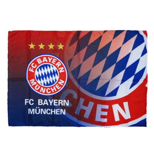 Bundesliga Bayern Flag Red