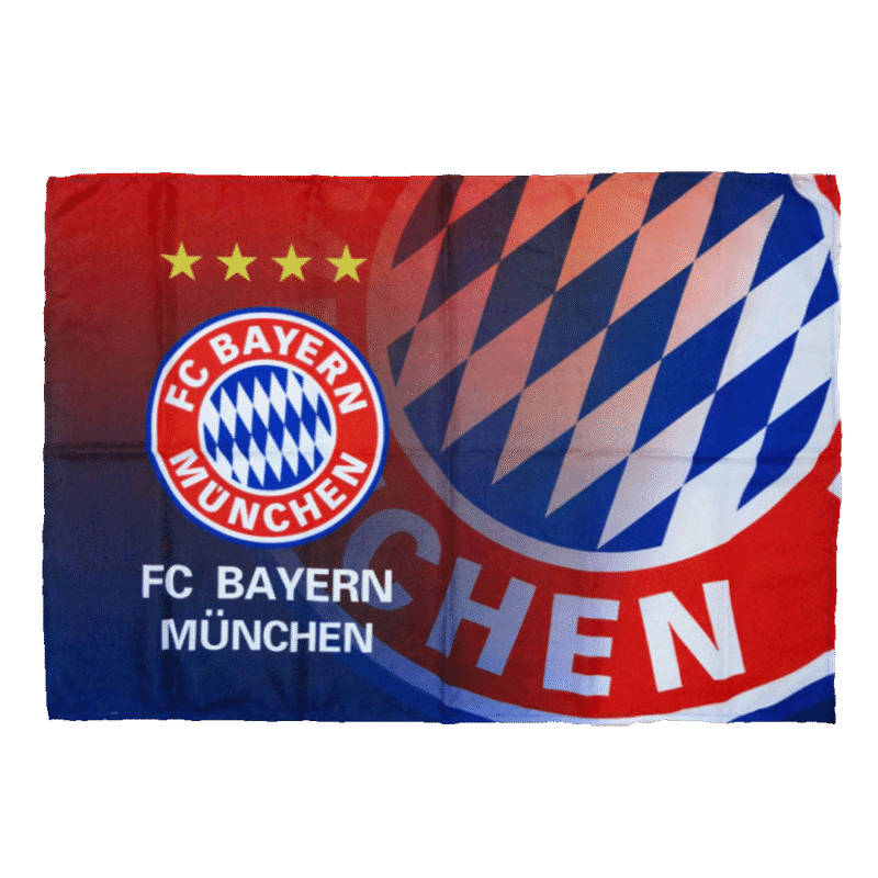 Bundesliga Bayern Flag Red