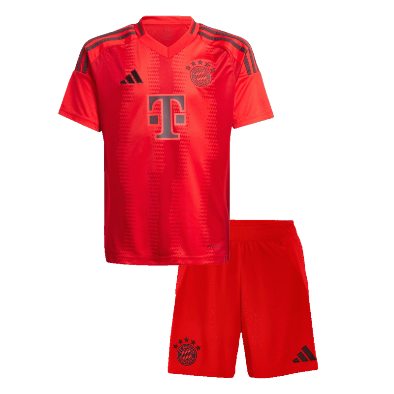 Bayern Munich Home Kids Soccer Jerseys Kit 2024/25
