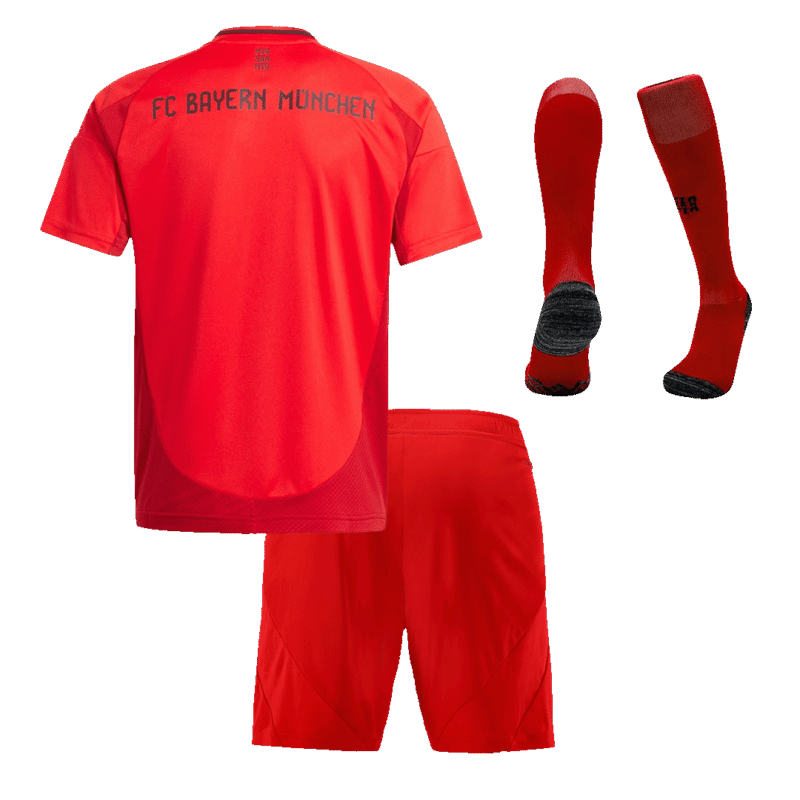Bayern Munich Home Kids Soccer Jerseys Full Kit 2024/25