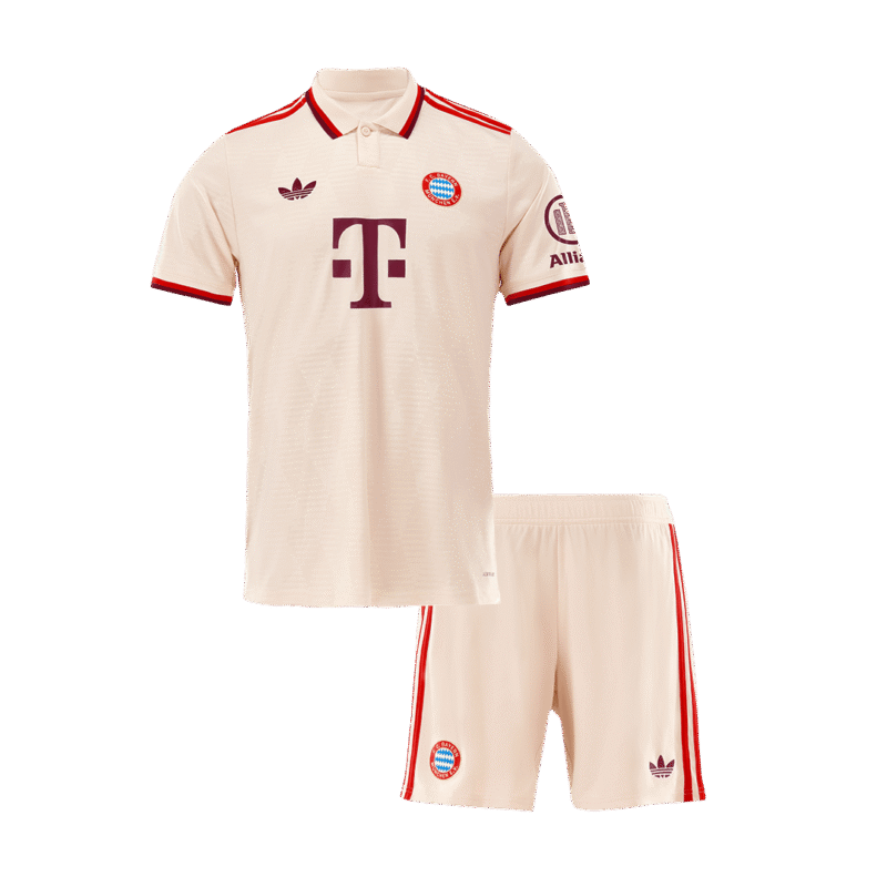 Bayern Munich Third Away Kids Soccer Jerseys Kit 2024/25 - UCL