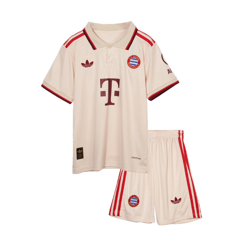 Bayern Munich Third Away Kids Soccer Jerseys Kit 2024/25 - UCL