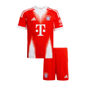 Bayern Munich Home Kids Soccer Jerseys Kit 2025/26