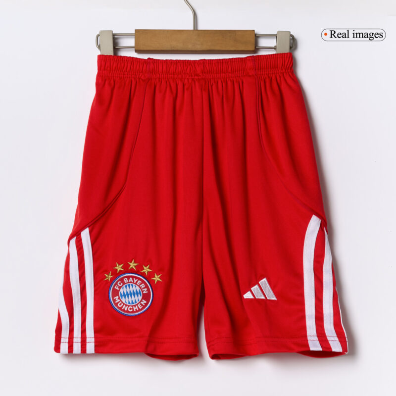 Bayern Munich Home Kids Soccer Jerseys Kit 2025/26