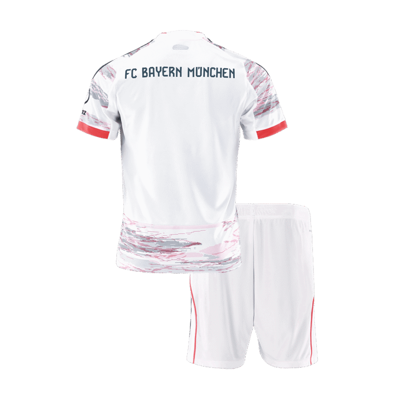 Bayern Munich Away Kids Soccer Jerseys Kit 2025/26
