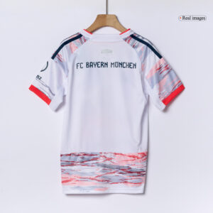 Bayern Munich Away Kids Soccer Jerseys Kit 2025/26