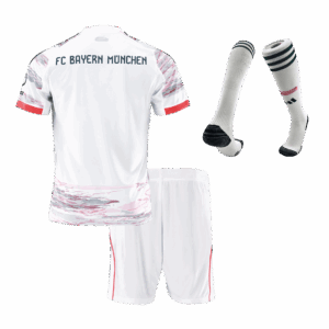 Bayern Munich Away Kids Soccer Jerseys Full Kit 2025/26