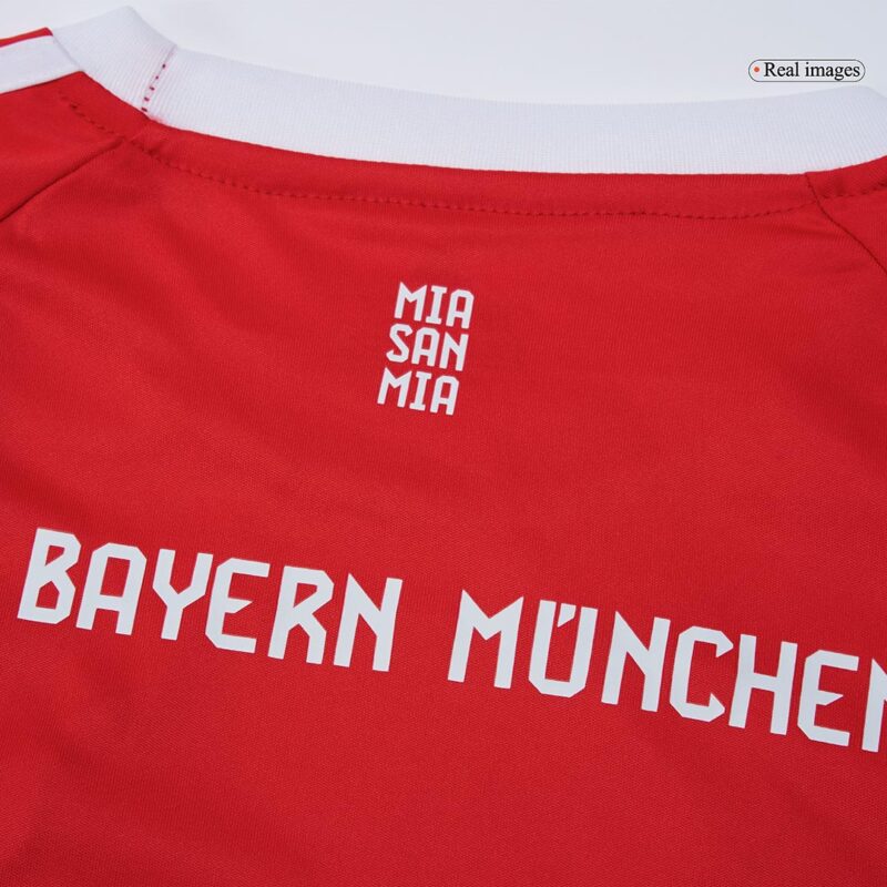 Bayern Munich Home Soccer Jersey Kit 2025/26 Kids(Jersey+Shorts)