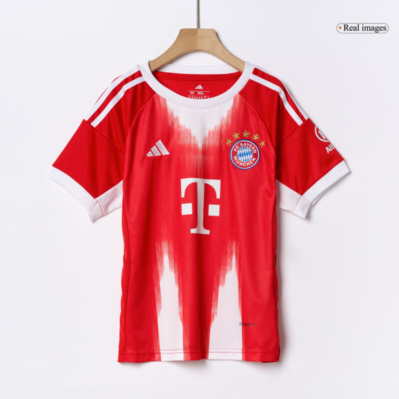 Bayern Munich Home Soccer Jersey Kit 2025/26 Kids(Jersey+Shorts)