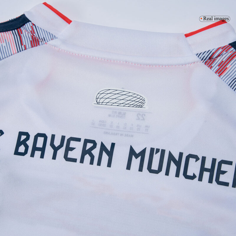 Bayern Munich Away Soccer Jersey Kit 2025/26 Kids(Jersey+Shorts)