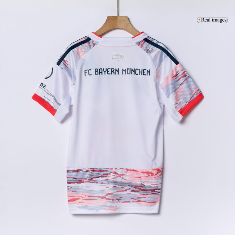 Bayern Munich Away Soccer Jersey Kit 2025/26 Kids(Jersey+Shorts)