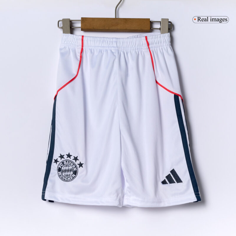 Bayern Munich Away Soccer Jersey Kit 2025/26 Kids(Jersey+Shorts)