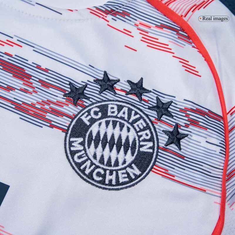 Bayern Munich Away Soccer Jersey Kit 2025/26 Kids(Jersey+Shorts)