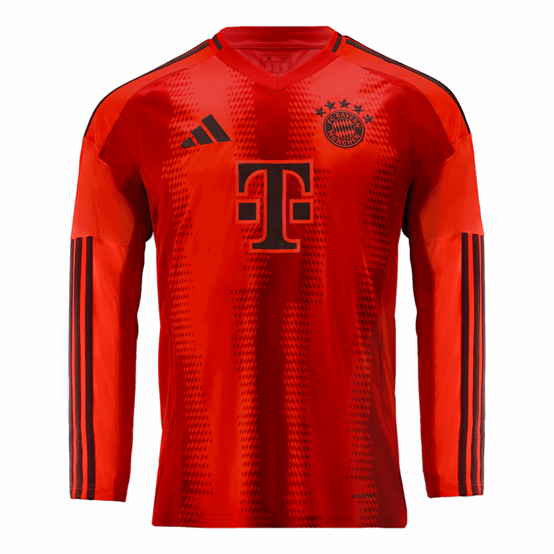 Bayern Munich Long Sleeve Home Soccer Jersey