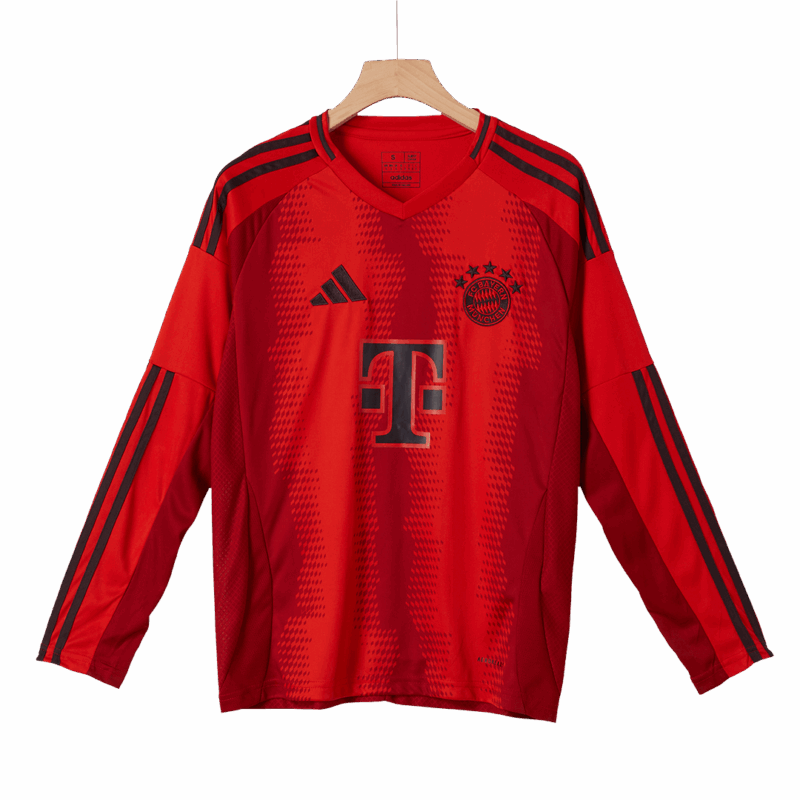 Bayern Munich Long Sleeve Home Soccer Jersey