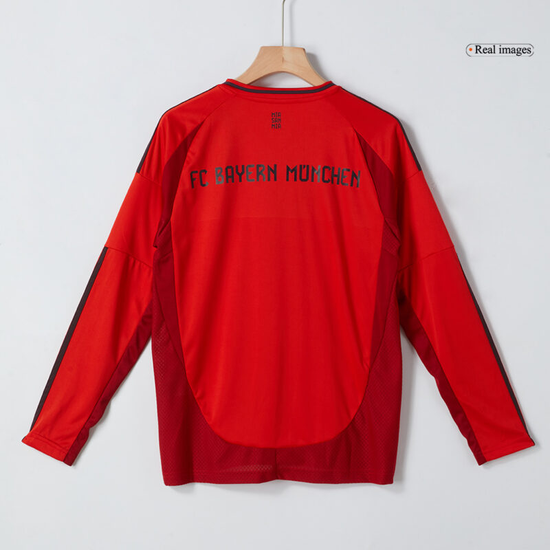 Bayern Munich Long Sleeve Home Soccer Jersey