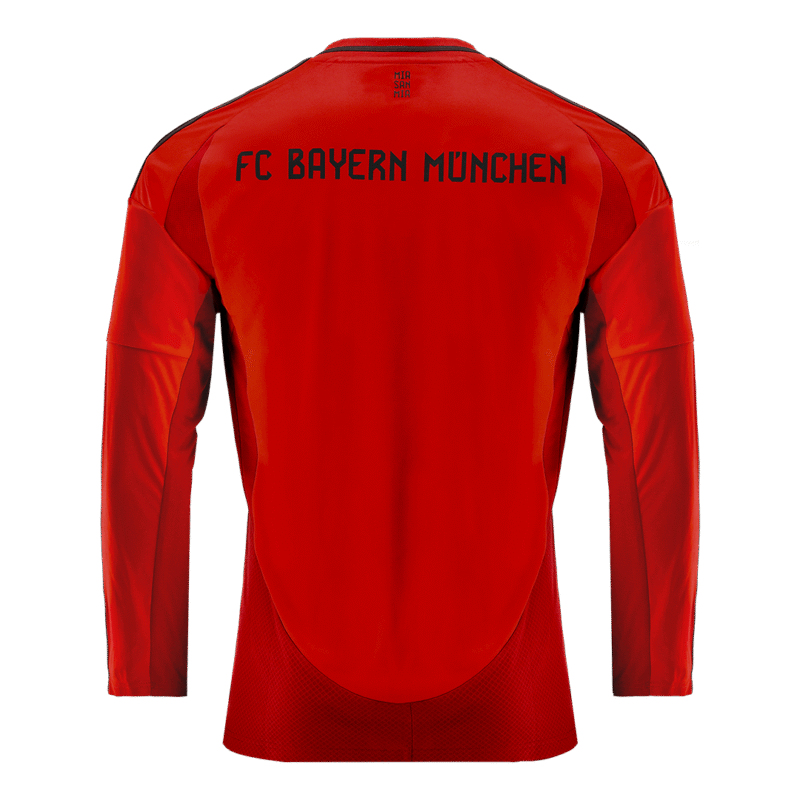 Bayern Munich Home Long Sleeve Soccer Jersey 2024/25