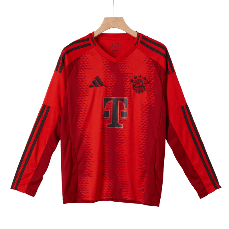 Bayern Munich Home Long Sleeve Soccer Jersey 2024/25