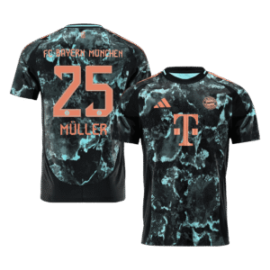 MÜLLER #25 Bayern Munich Away Soccer Jersey 2024/25