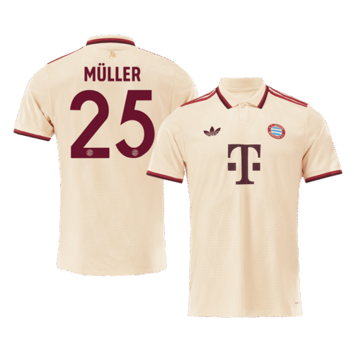 MÜLLER #25 Bayern Munich Third Away Soccer Jersey 2024/25 - UCL