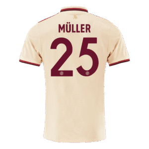 MÜLLER #25 Bayern Munich Third Away Soccer Jersey 2024/25 - UCL