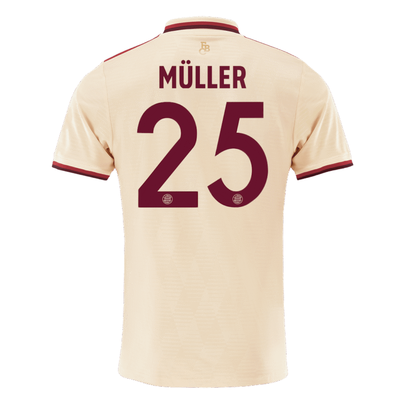 MÜLLER #25 Bayern Munich Third Away Soccer Jersey 2024/25 - UCL