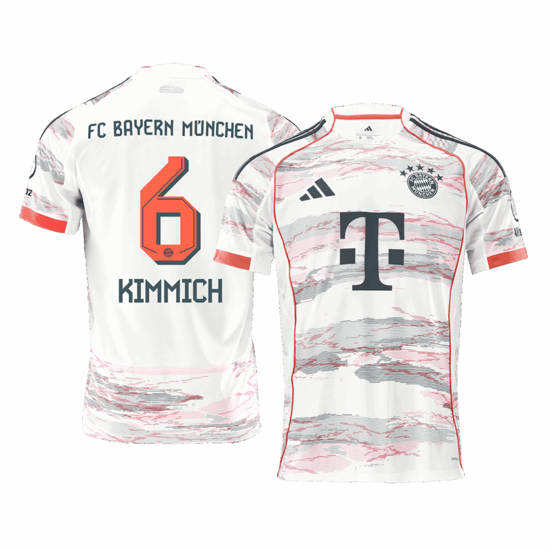 Bayern Munich KIMMICH #6 Away Soccer Jersey 2025/26
