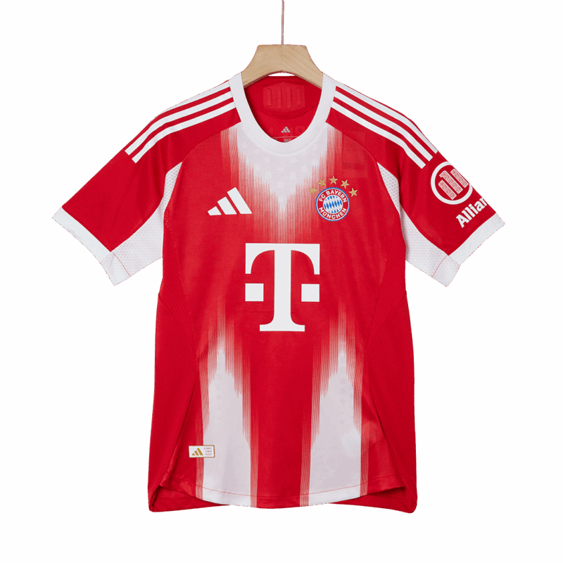OLISE #17 Authentic Bayern Munich Home Soccer Jersey 2025/26 Red