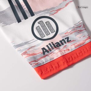UPAMECANO #2 Authentic Bayern Munich Away Soccer Jersey 2025/26 White