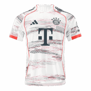 UPAMECANO #2 Authentic Bayern Munich Away Soccer Jersey 2025/26 White