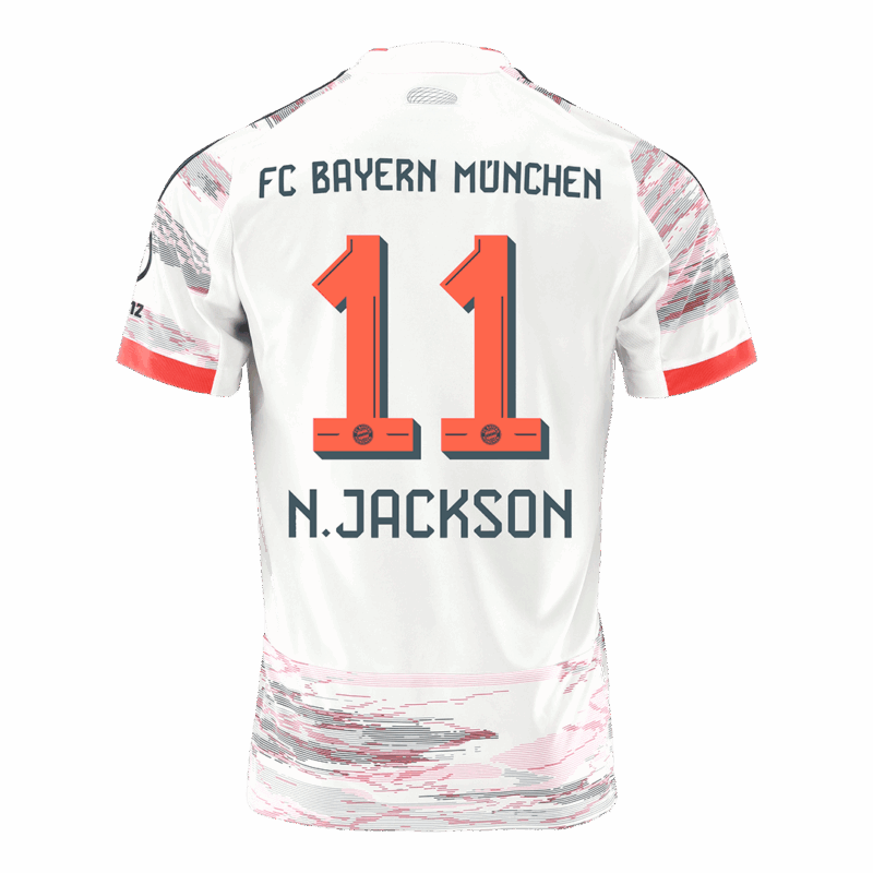 Bayern Munich N.JACKSON #11 Away Sleeveless Jersey 2025/26