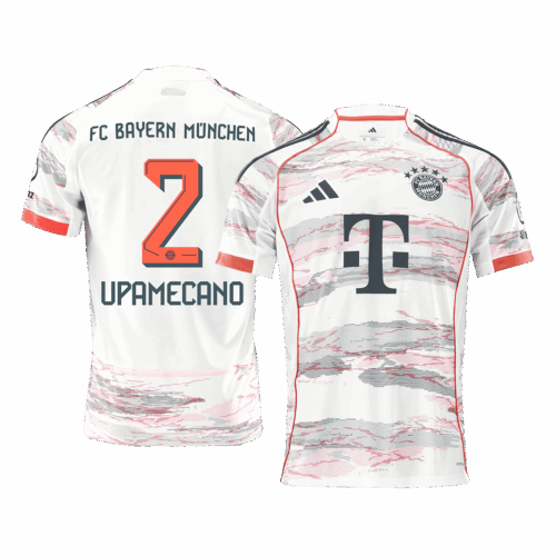 Bayern Munich UPAMECANO #2 Away Sleeveless Jersey 2025/26