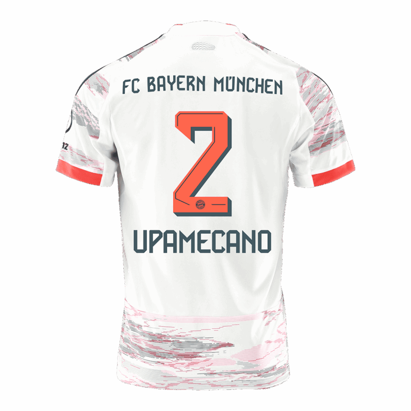 Bayern Munich UPAMECANO #2 Away Sleeveless Jersey 2025/26