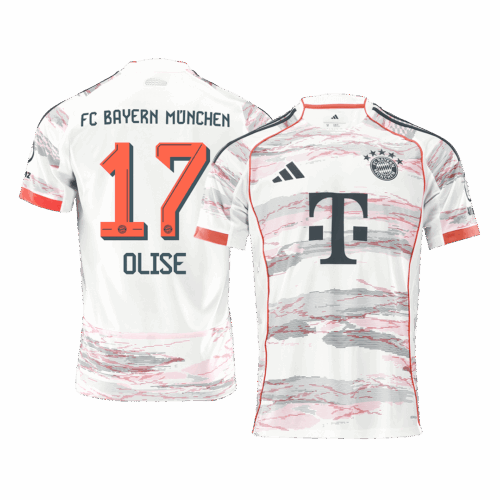 Bayern Munich OLISE #17 Away Sleeveless Jersey 2025/26