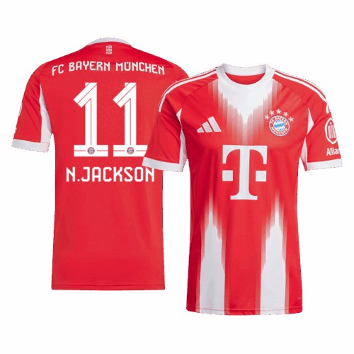 Bayern Munich N.JACKSON #11 Home Sleeveless Jersey 2025/26