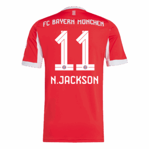 Bayern Munich N.JACKSON #11 Home Sleeveless Jersey 2025/26
