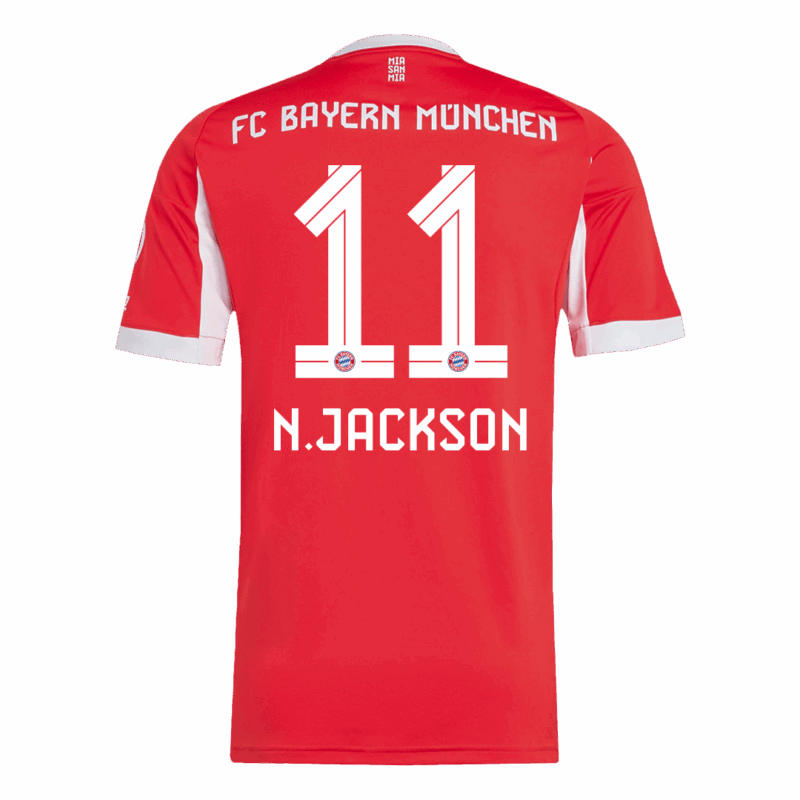 Bayern Munich N.JACKSON #11 Home Sleeveless Jersey 2025/26