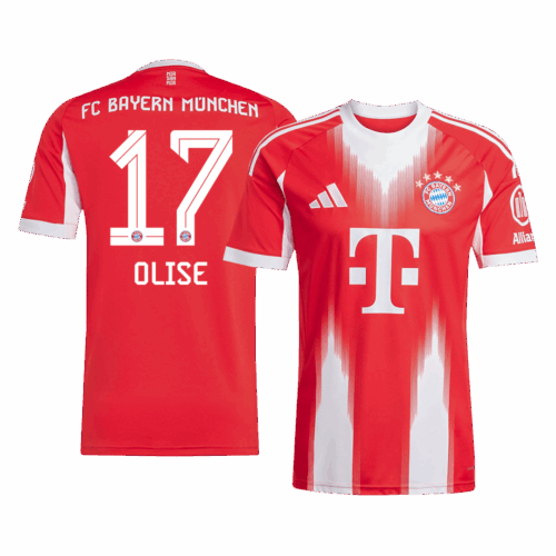 Bayern Munich OLISE #17 Home Sleeveless Jersey 2025/26