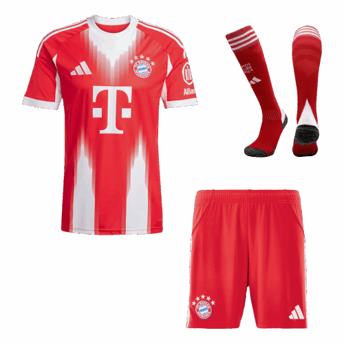 Bayern Munich Home Jerseys Full Kit 2025/26