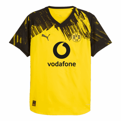 Borussia Dortmund Home Authentic Soccer Jersey 2025/26