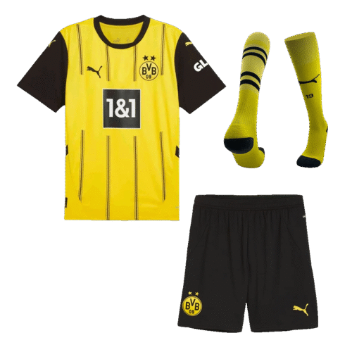 Borussia Dortmund Home Jerseys Full Kit 2024/25