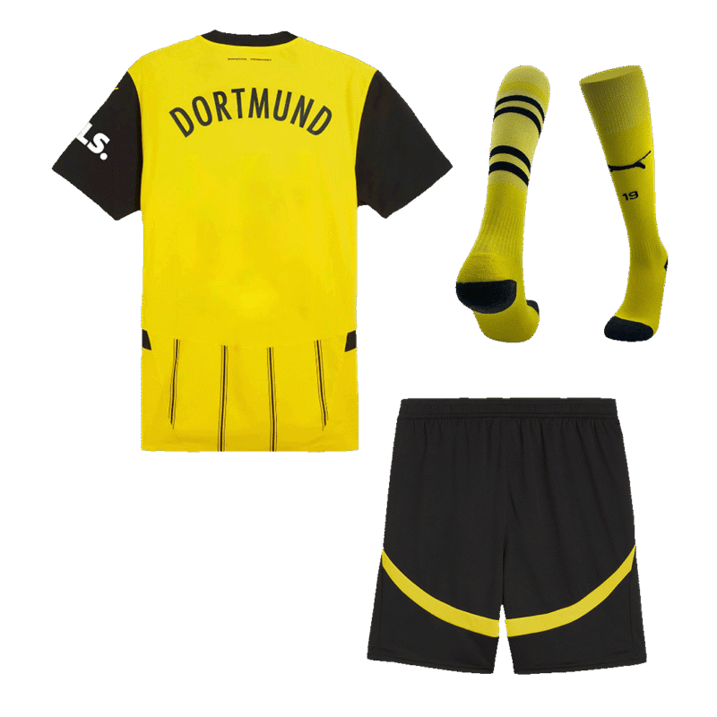 Borussia Dortmund Home Jerseys Full Kit 2024/25